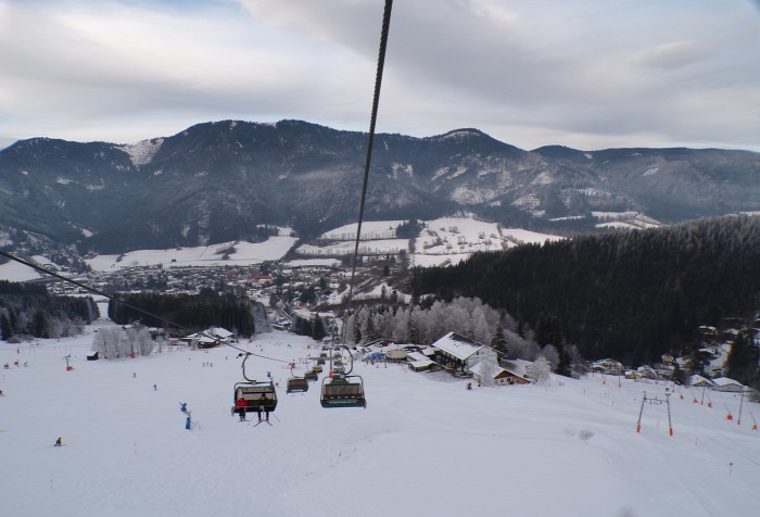 Ausztria Stájerország Stuhleck libegő Semmering