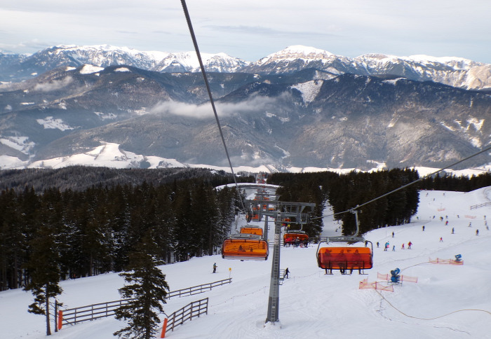 Ausztria Stájerország Stuhleck Semmering libegő