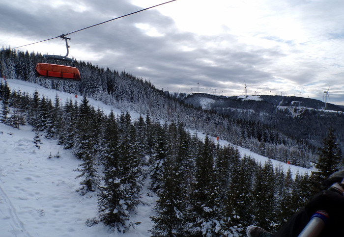 Ausztria Stájerország Stuhleck Semmering libegő