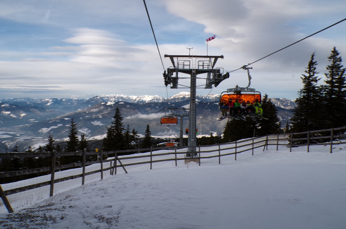 Ausztria Stájerország Stuhleck Semmering libegő