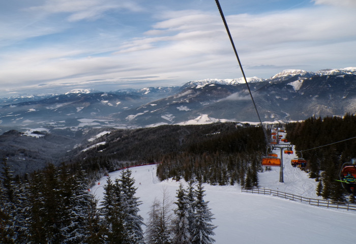 Ausztria Stájerország Stuhleck Semmering libegő