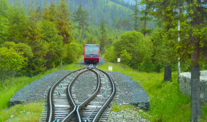 Szlovákia Tátra Magas-Tátra sikló Ótátrafüred Tarajka