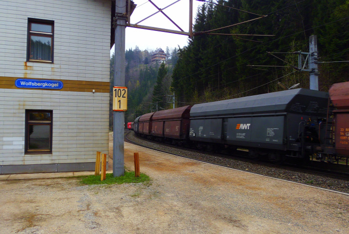 Ausztria Alsó-Ausztria Semmering túraút vonat vasút