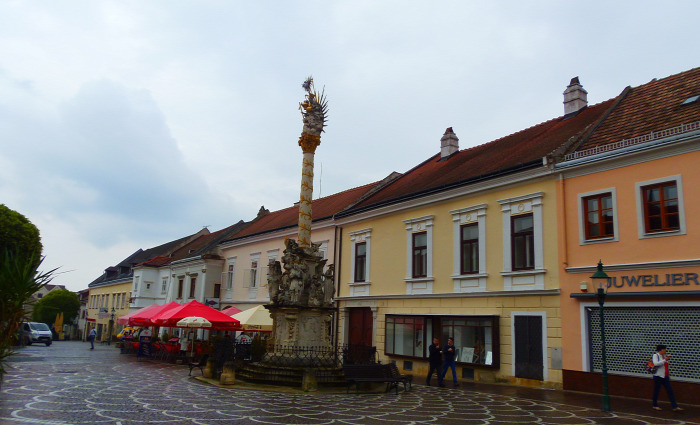 Ausztria Burgenland Eisenstadt város Esterházy