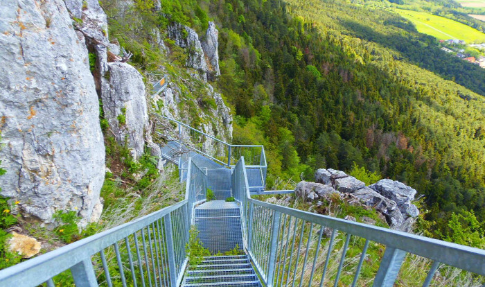Ausztria Alsó-Ausztria hegy Hohe Wand túraút
