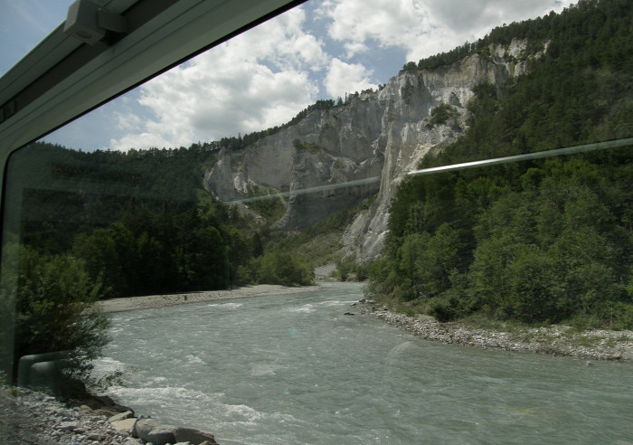 Svájc fogaskerekű vasút vonat vasút Zermatt Gleccser expressz
