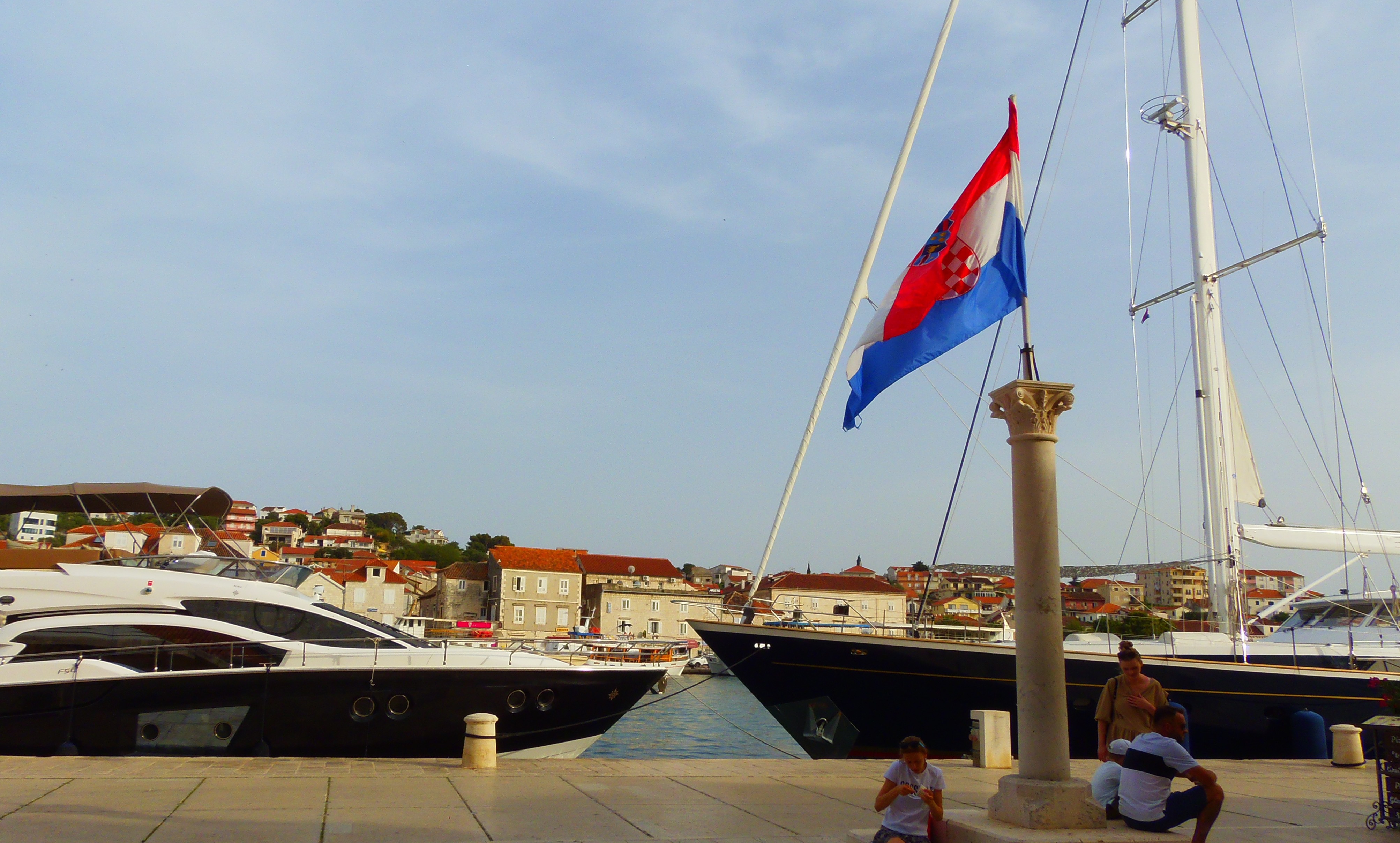 Horvátország Dalmácia Adria tenger Trogir