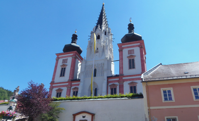 Ausztria Stájerország város Mariazell zarándokhely