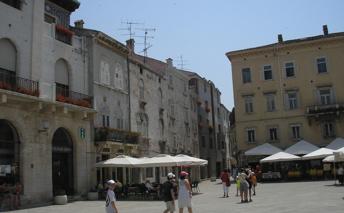 Horvátország Isztria város Pula