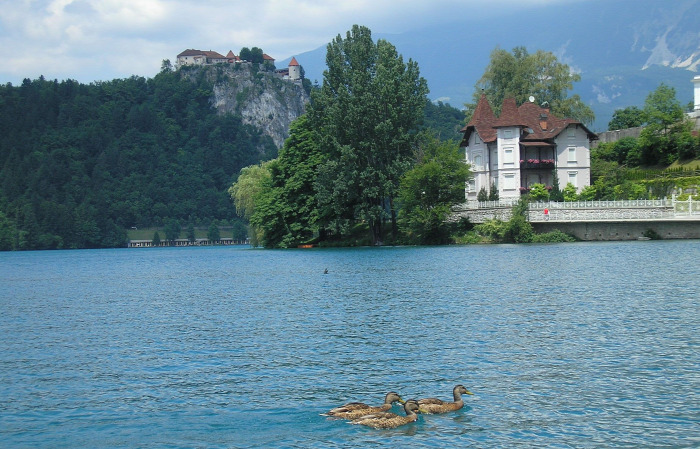 Szlovénia Bled Bledi-tó város