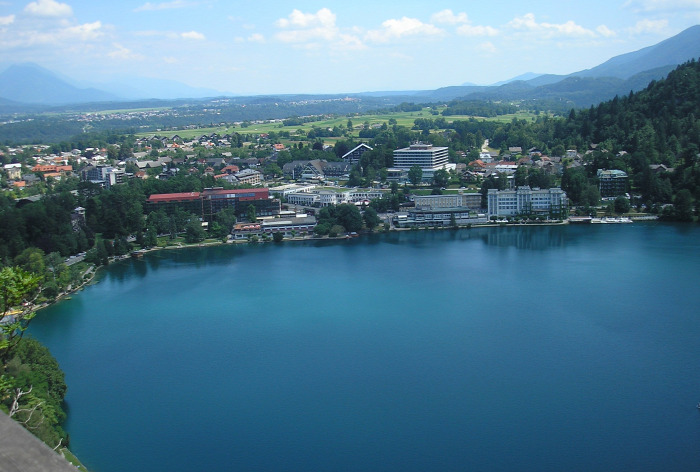 Szlovénia Bled Bledi tó várak