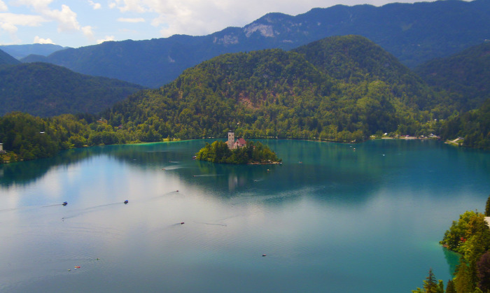 Szlovénia Bled Bledi tó várak