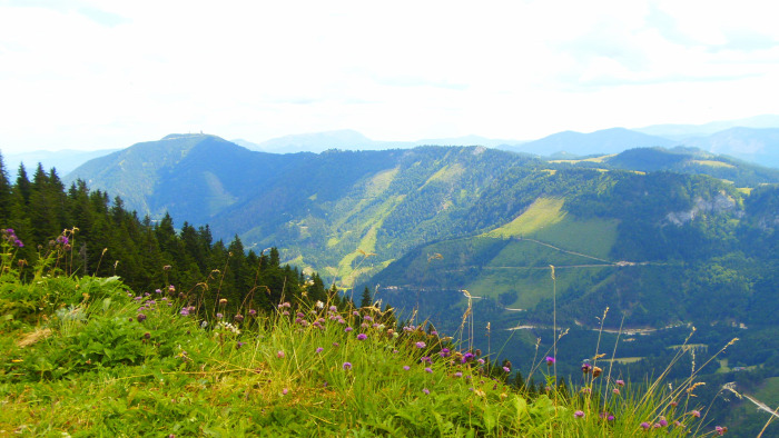 Ausztria Alsó-Ausztria Ötscher hegy csúcskereszt