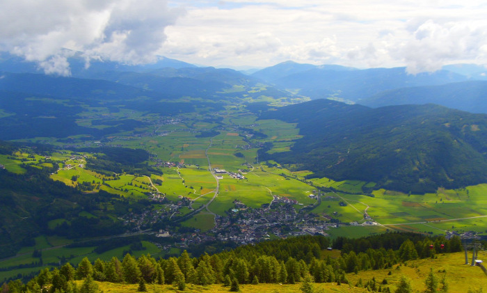 Ausztria Salzburg tartomány Mauterndorf Grosseck hegy csúcskereszt