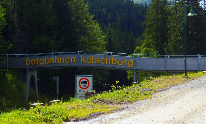 Ausztria Karintia Salzburg tartomány libegő hegy Katschberg Aineck