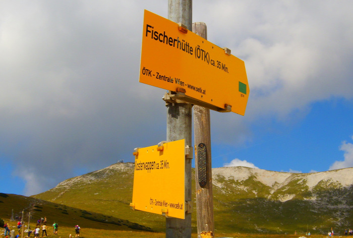 Ausztria Alsó-Ausztria Schneeberg Puchberg hegy csúcskereszt