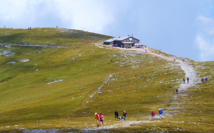 Ausztria Alsó-Ausztria Schneeberg Puchberg hegy csúcskereszt
