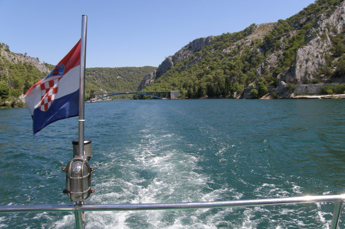 Horvátország Dalmácia Krka vízesések