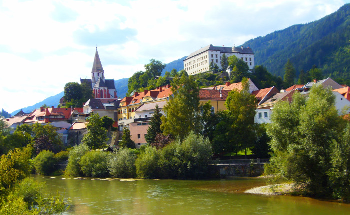 Ausztria Stájerország Murau város