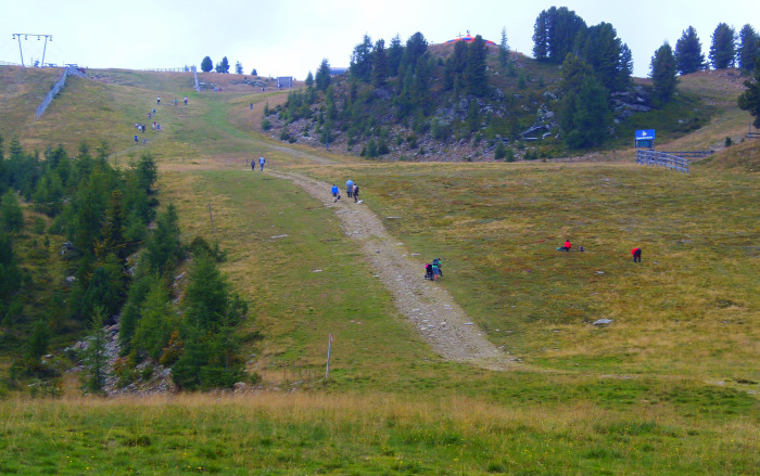 Ausztria Stájerország Murau Kreischberg hegy csúcskereszt