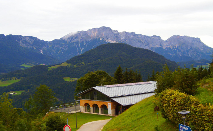 Németország Bajorország Berchtesgaden hegy csúcskereszt
