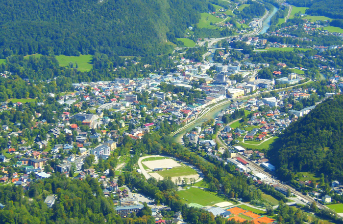 Ausztria Felső-Ausztria Bad Ischl város Salzkammergut