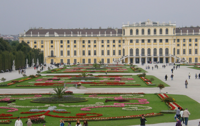 Ausztria Bécs várak Schönbrunn