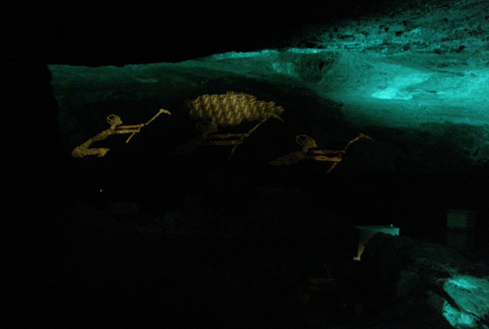 Ausztria Felső-Ausztria Hallstatt sóbánya barlang bányamúzeum