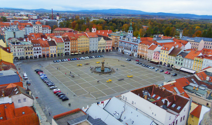 Csehország város Ceske Budejovice