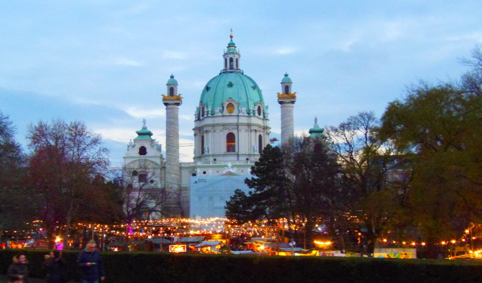 Ausztria Bécs adventi vásár város