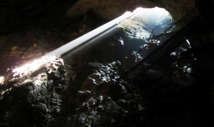 Ausztria Alsó-Ausztria Ötscher barlang cseppkőbarlang