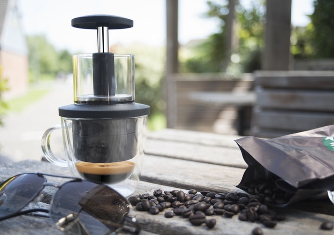 kávé hordozható kávéfőző handpresso