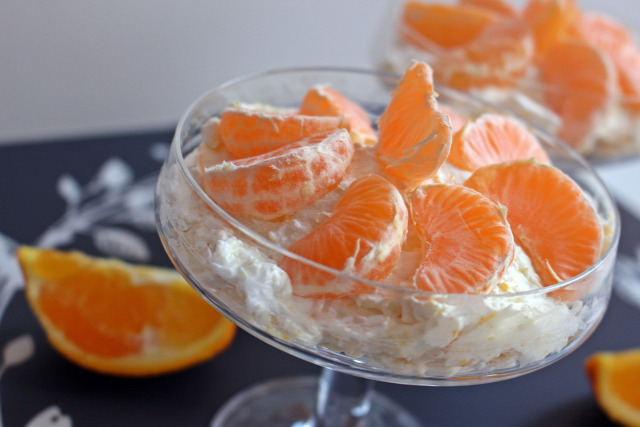habtejszín joghurt kókuszreszelék porcukor narancs mandarin zabkeksz pohárkrémek