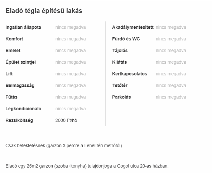 lakáspiac lakásárak ingatlanhirdetés lakáshirdetés magánhirdetések haszonélvezeti jog ingatlanjog Ingatlanműhely