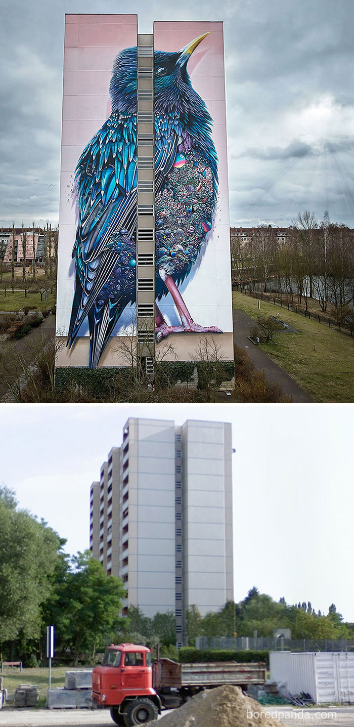 boredpanda.com streetart falfestészet budapest ingatlanműhely