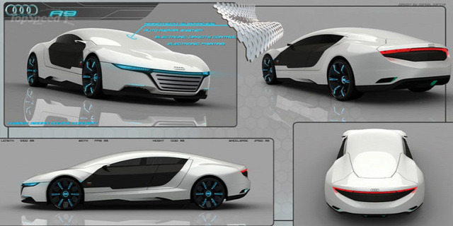 futurizmus autók Aston Martin jövő autó elektromos autó