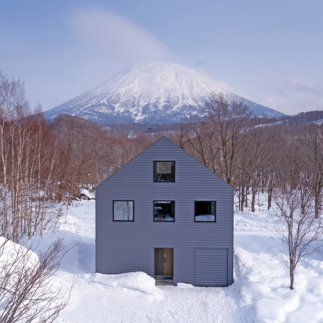 építészet síelés japán hokkaido archichat füles vulkán természet