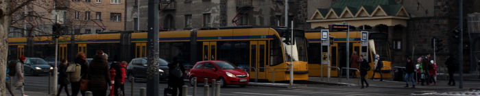 villamos Budapest beszerzés BKK