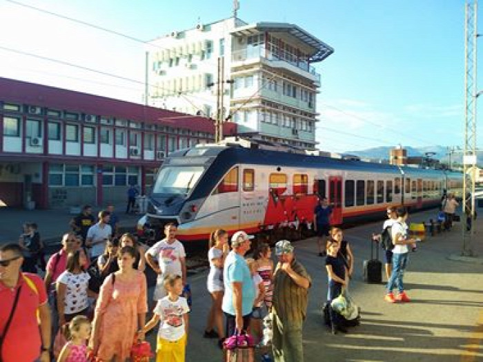 vasút Szerbia Montenegro MÁV-Start