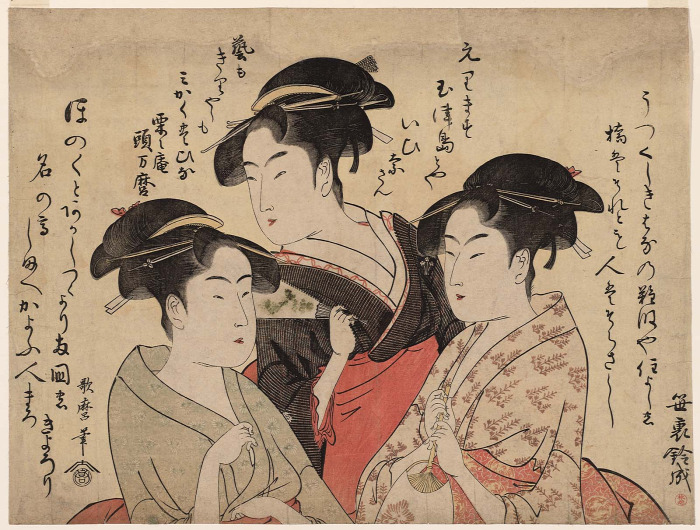 tvsprint ukiyo-e japán divat történelem