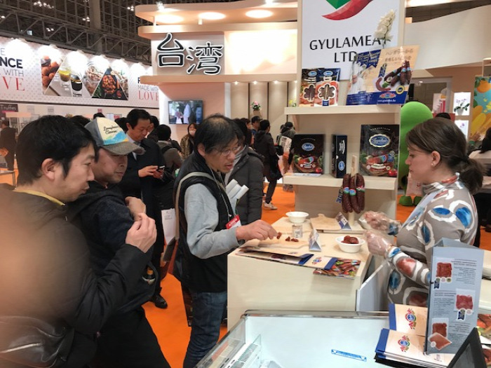 #Foodex #japán élelmiszerkiállítás #Fulmer Apiary #Gyulahús #Hungaroharvest #magyar méz #Aranynektár