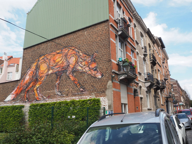 falfestés utcai művészet street art