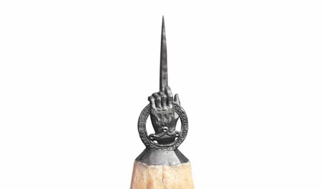 szobrászat Salavat Fidai grafithegy Trónok Harca Game of thrones miniatűr