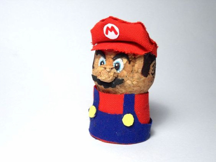 nehéz DIY kreatív Super Mario videojáték dekorgumi mágnes karton hűtőmágnes dekoráció