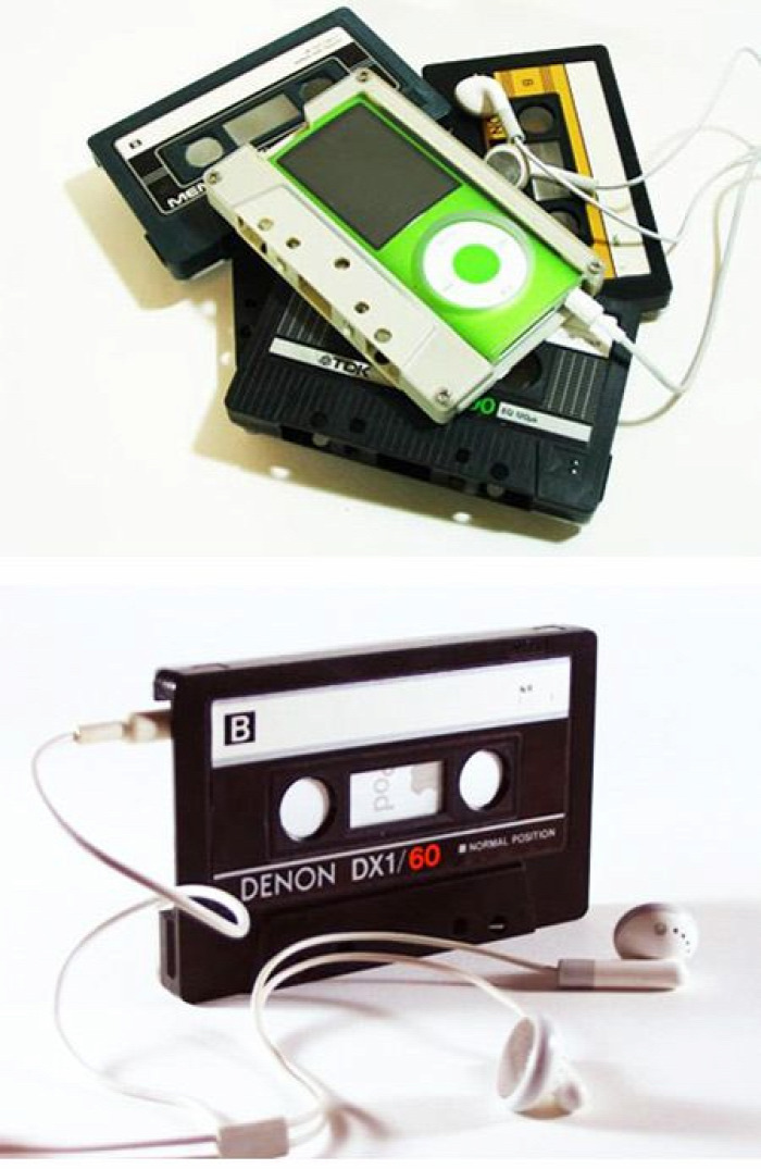 kazetta kreatív kreatív ötletek dekoráció DIY fülbevaló geek közepes olcsó recycle tolltartó újrahasznosítás 80-as évek retro