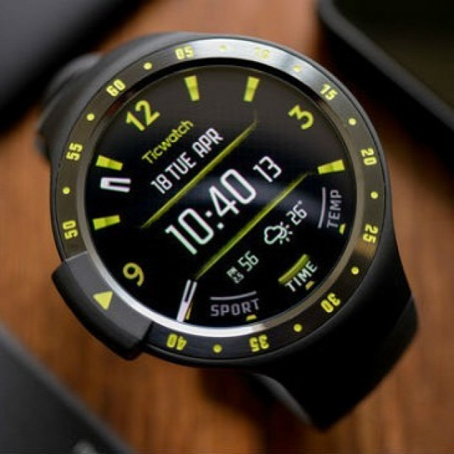 Ticwatch S Mobvoi Android Wear okosóra smartwatch
