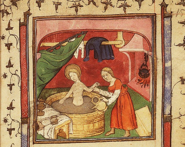 sokkoló középkor higiénia fürdés mosás csatorna