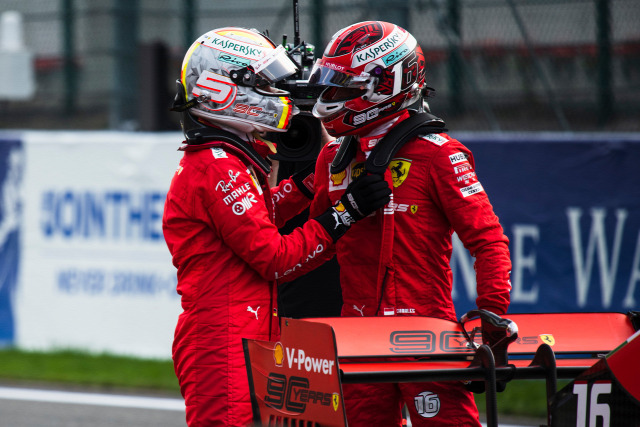 Ferrari Leclerc Vettel 2019