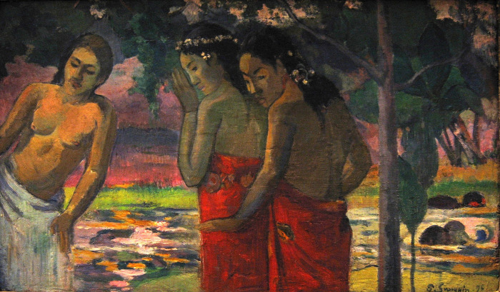 Paul Gauguin Mette Gauguin Tehura Paura Tohotaua Tahiti kultúra art festészet