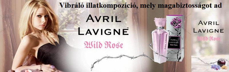 Avril Lavigne Wild Rose női parfüm